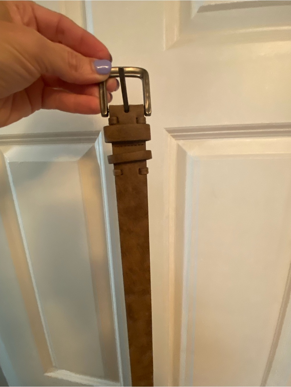 Buckle brand Brown Belt, Size Medium